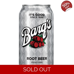 Barq's Root Beer - 355ml Can